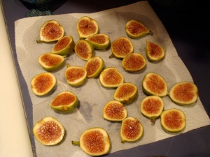 Blushing beauties: Kadota figs.